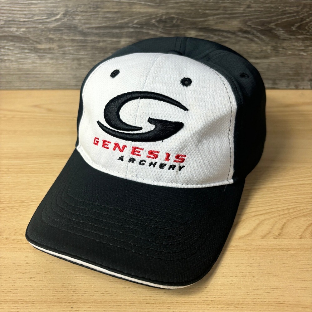 Genesis‎ Hat Cap Strap Back Black Hunting Outdoors One Size Adjustable